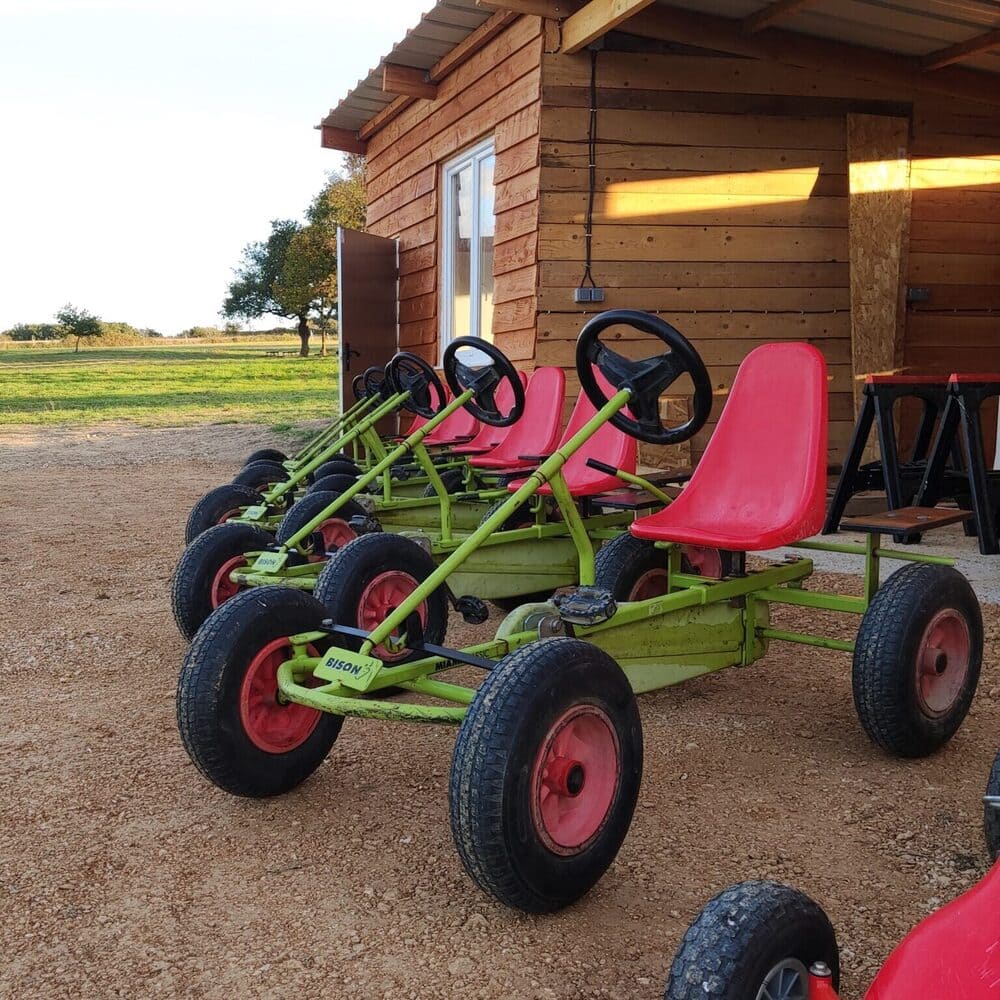 activité kart à la ferme